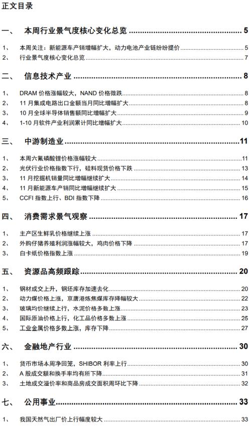 【招商策略】行業(yè)景氣觀察1209——新能源車銷量增幅擴(kuò)大，工程機(jī)械維持高景氣度